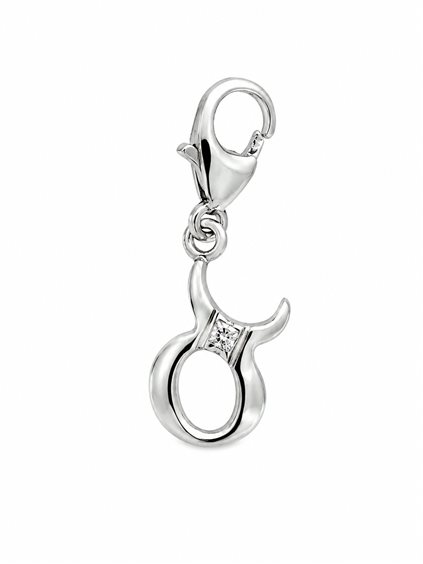 Anhänger Comete Dame in Gold Diamante 0.01 Ct GLB007 - GLB007